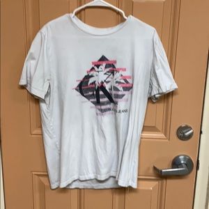Calvin Klein White Graphic T Shirt